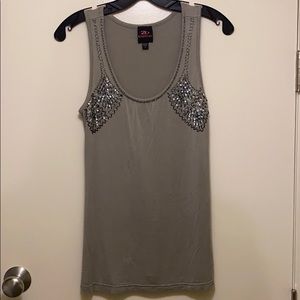 Sequin & Beaded Tank